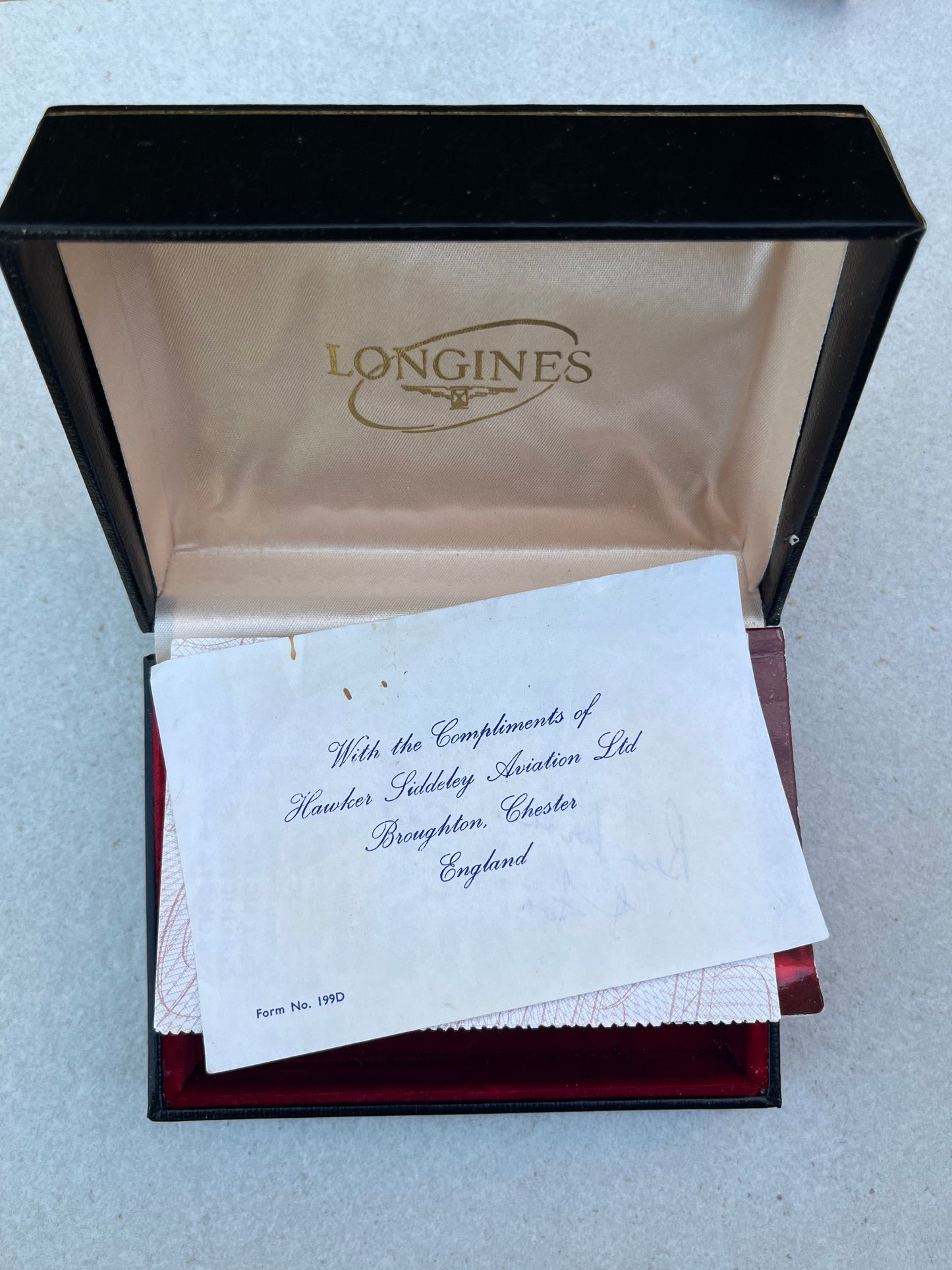 Longines Small Seconds 9ct Gold Full Set! 23297