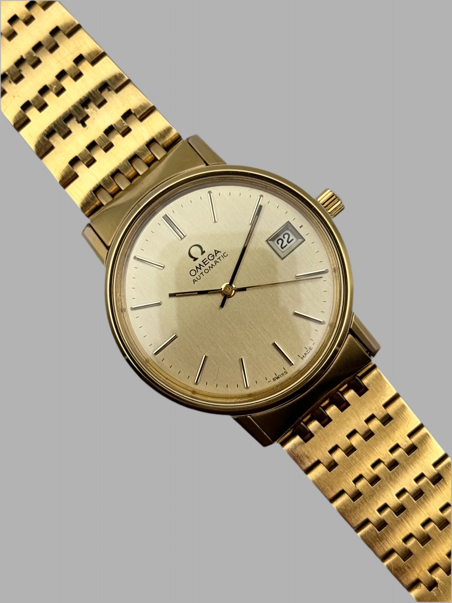 Omega Automatic Date 166.0202 - Box and papers