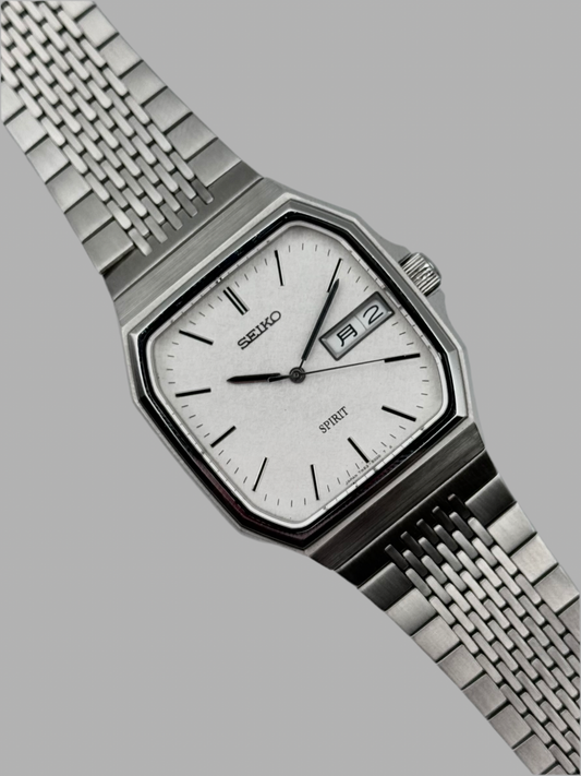 Seiko Spirit Quartz Jdm 7N93-5000 - Snowflake Dial