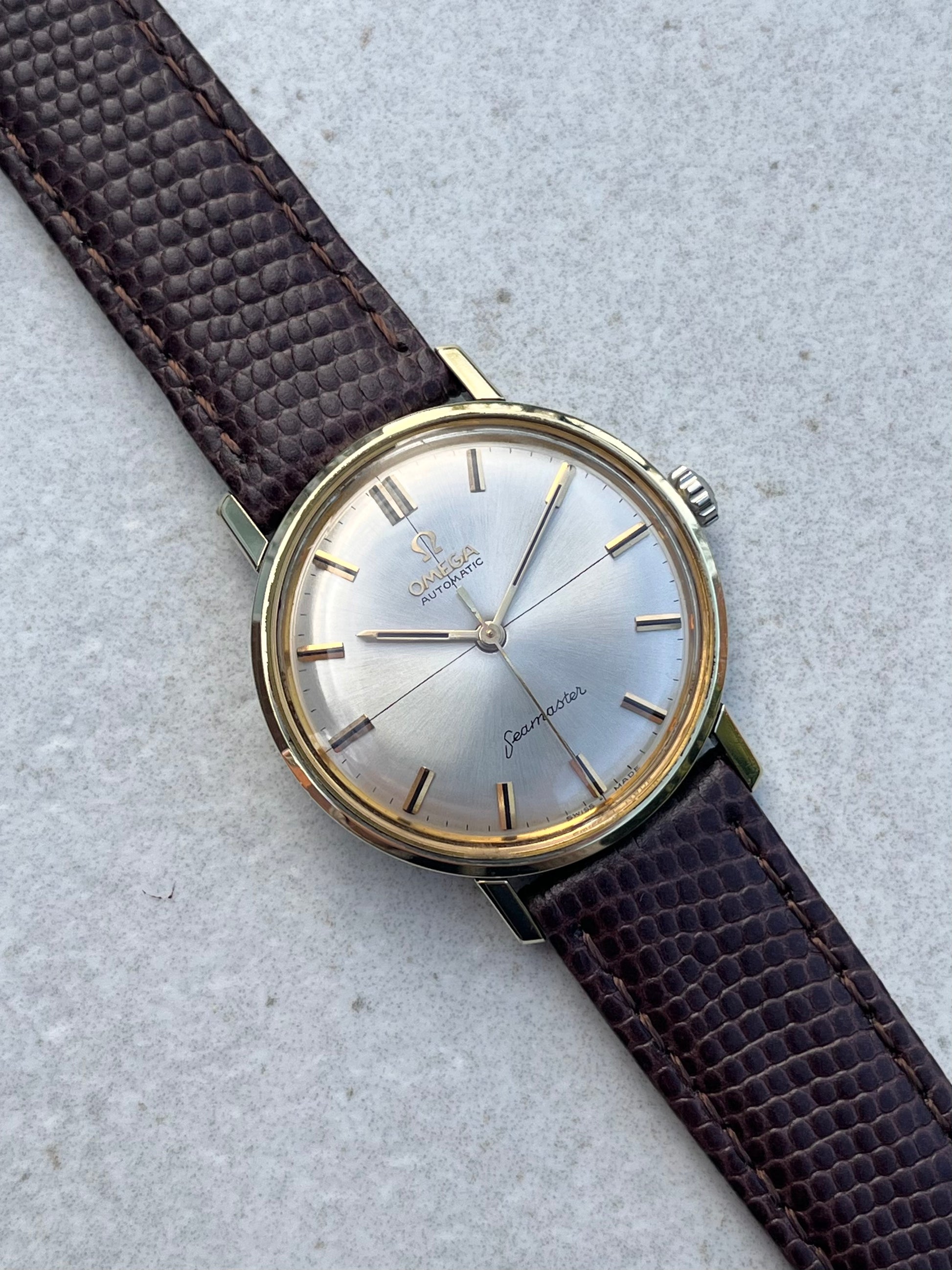 Omega Seamaster Automatic Crosshair Dial 1960s