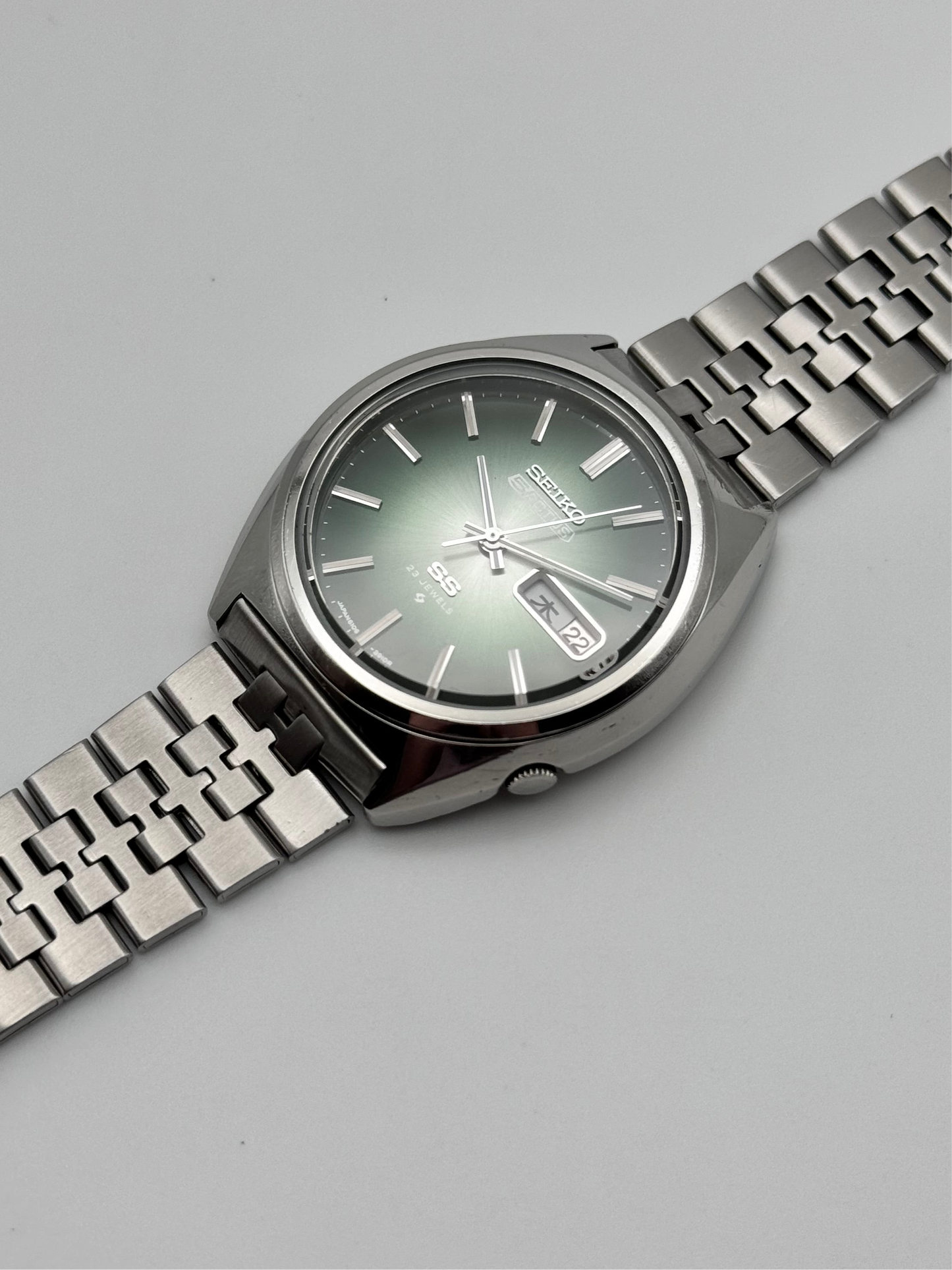 Seiko 5 Actus SS JDM - Ultra Rare Green Dial - 6106-8670