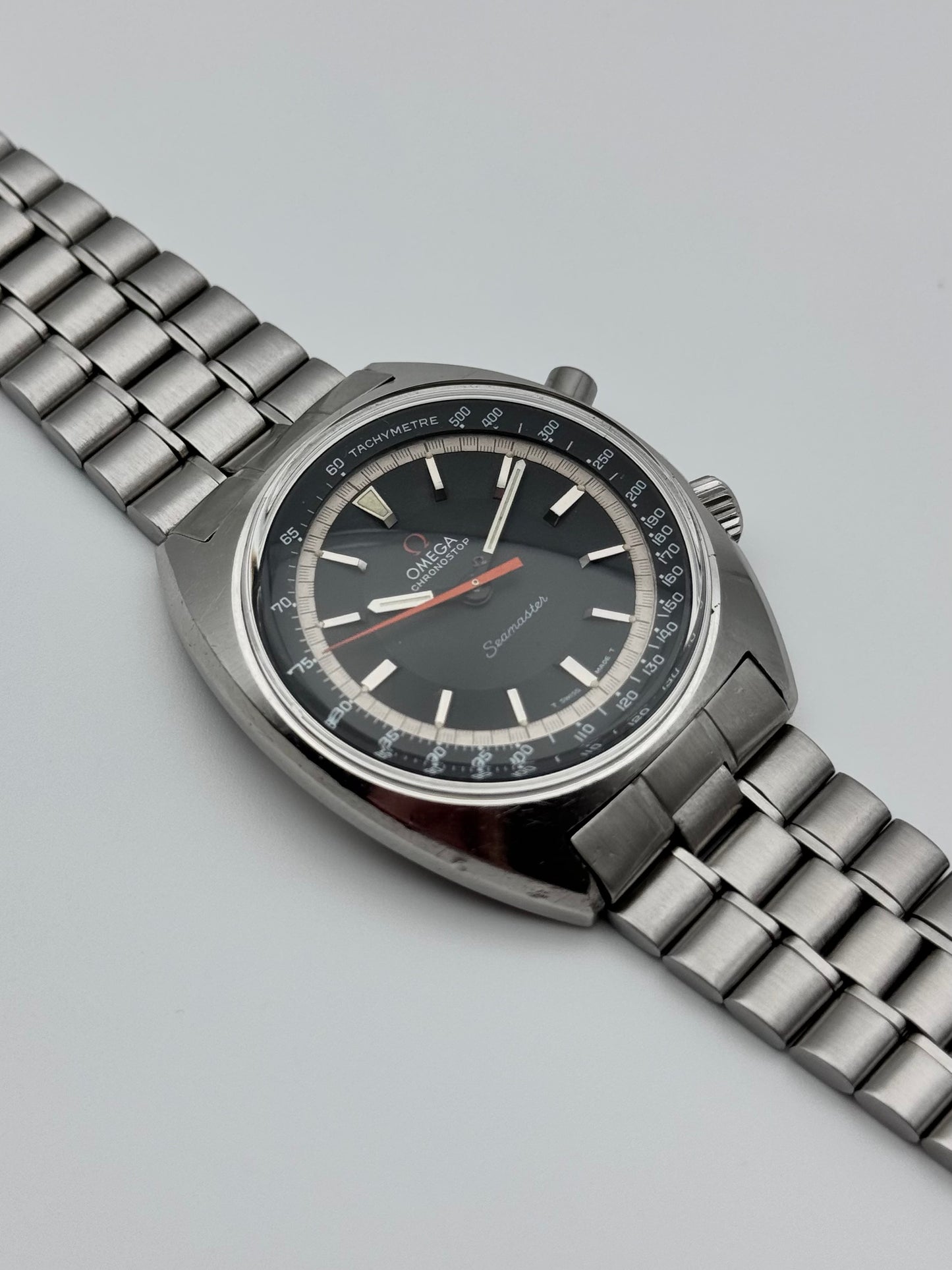 Omega Seamaster Chronostop Manual Wind - Original Bracelet - Jumbo Size - 145.007