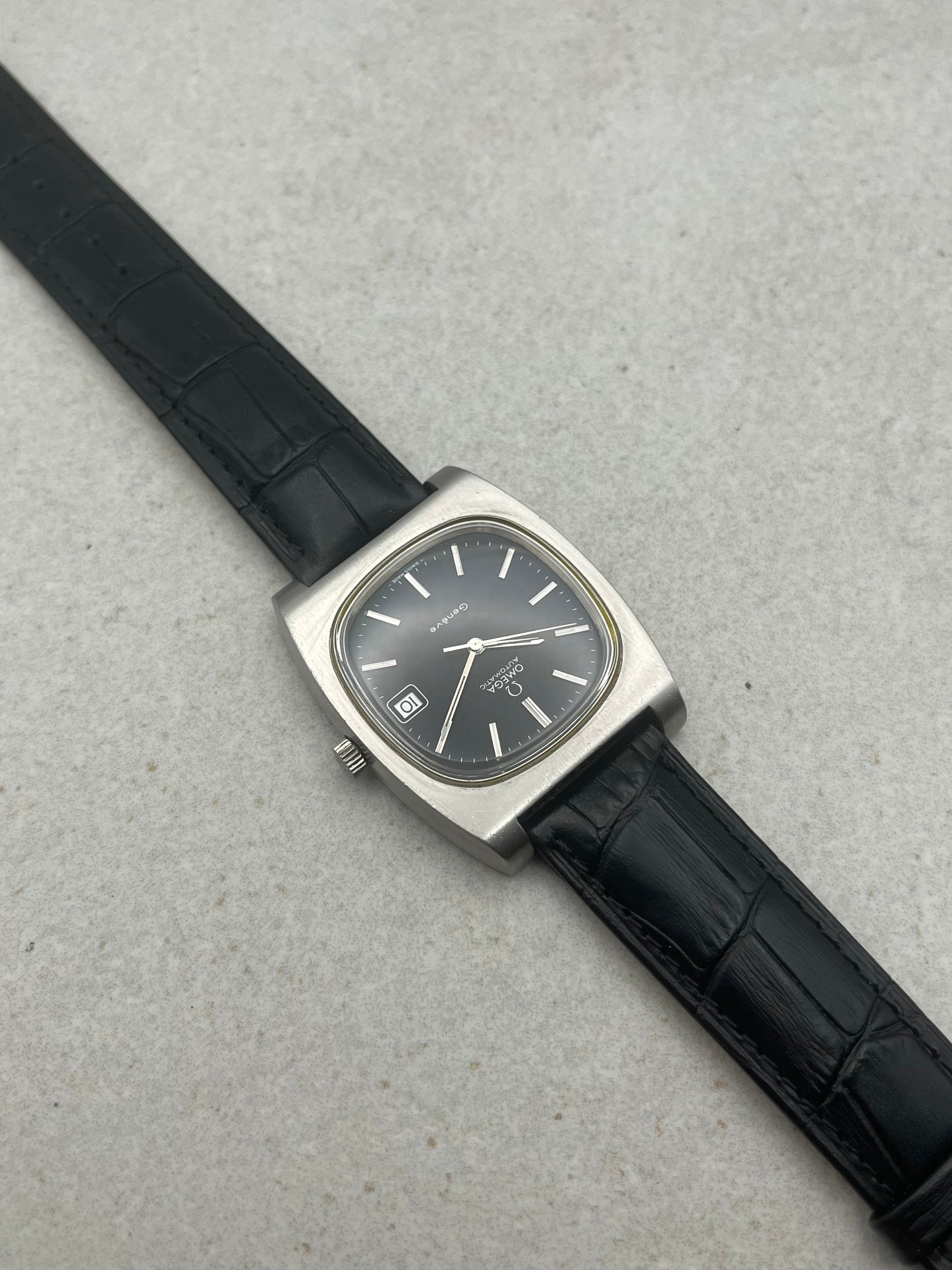 Omega Geneve Automatic Date TV Dial 166.0190