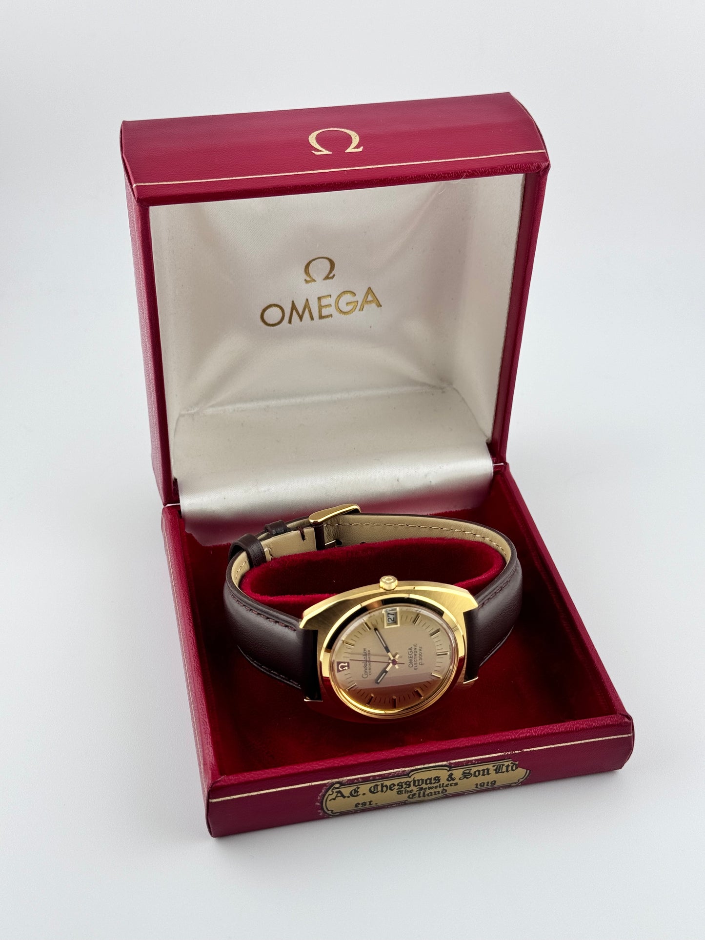 Omega Constellation Chronometer Electronic F300HZ 198.002