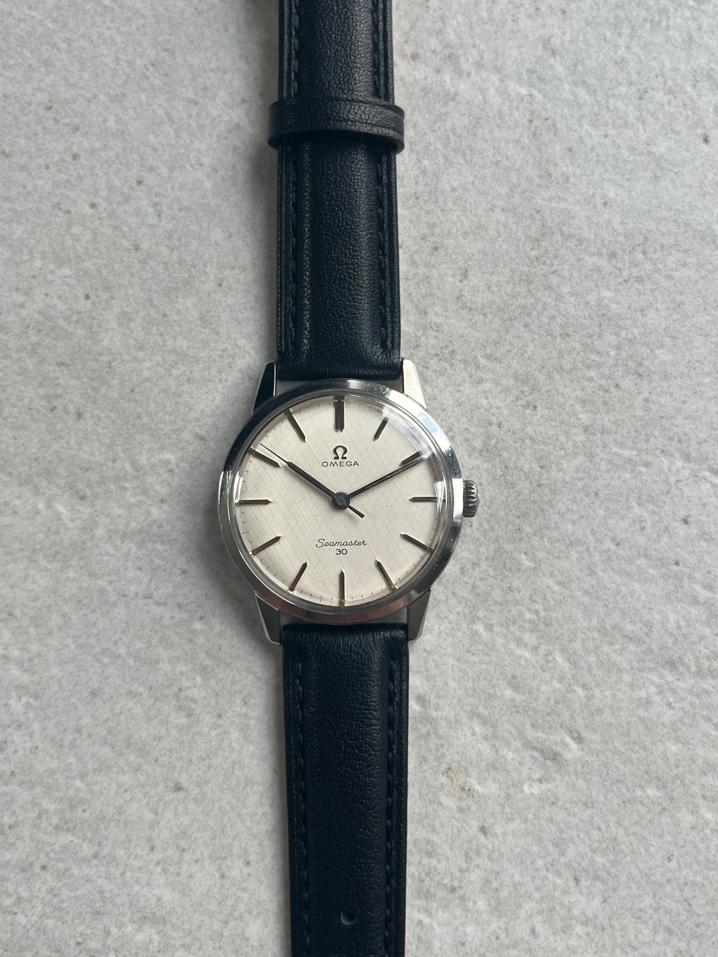 Omega Seamaster 30 Manual Wind Linen Dial 133.007