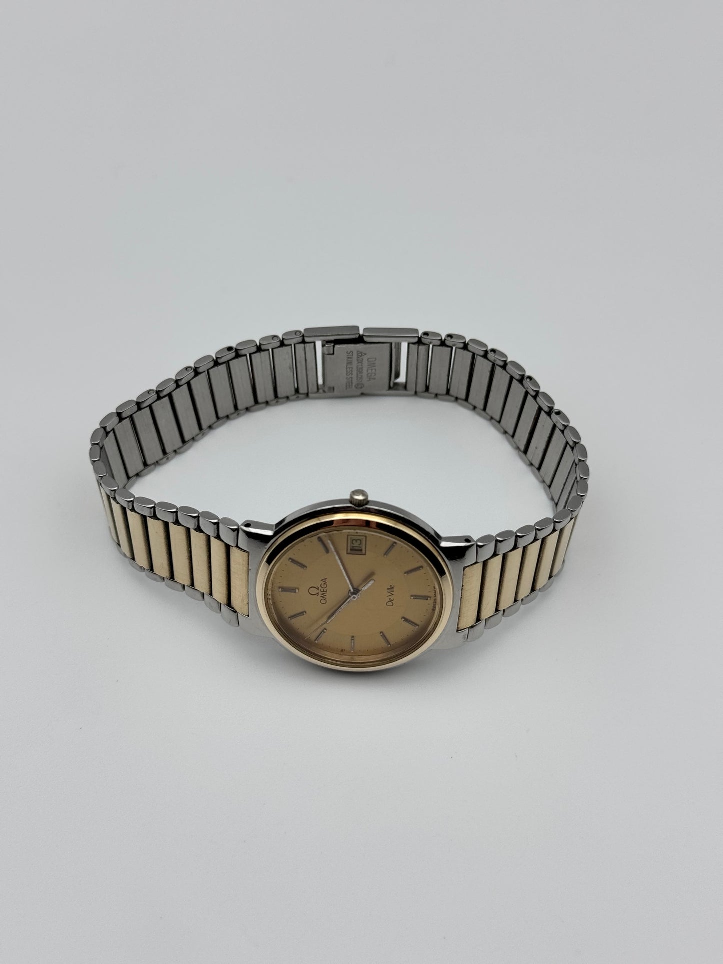 Omega De Ville Quartz Date 196.0256  - Original Bracelet