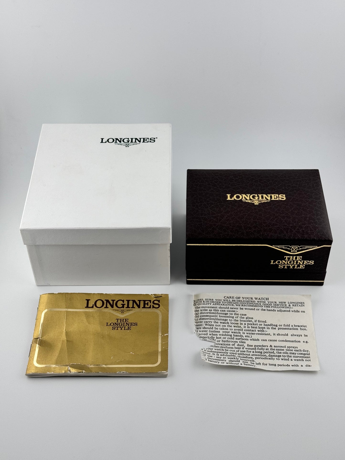 Longines Quartz Date - Box and Papers