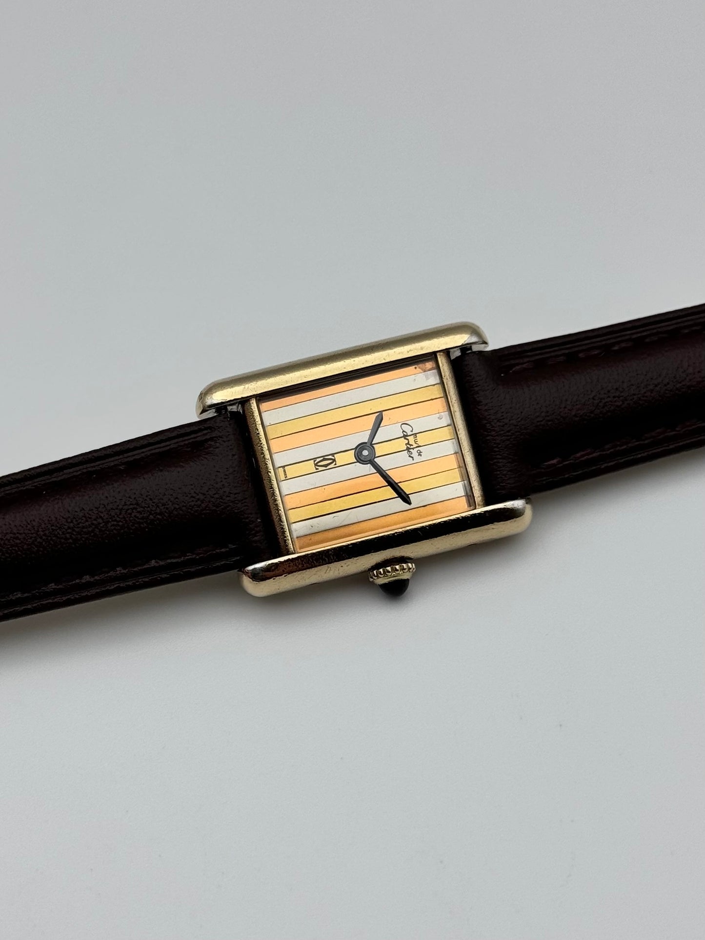 Cartier Tank Must Manual Wind - Trinity Dial - Ladies