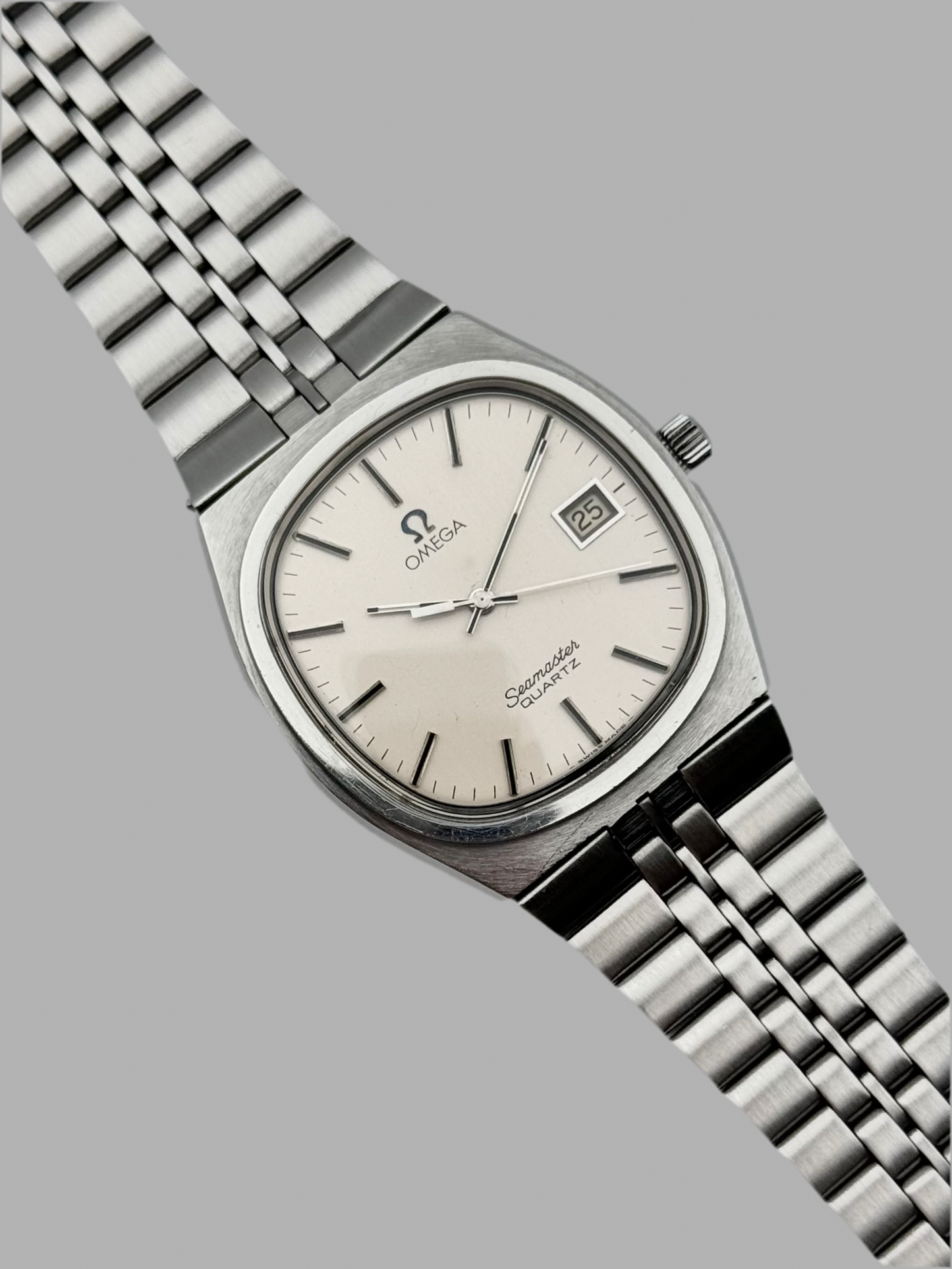 Omega Seamaster Quartz Date 196.0156 - Original Bracelet