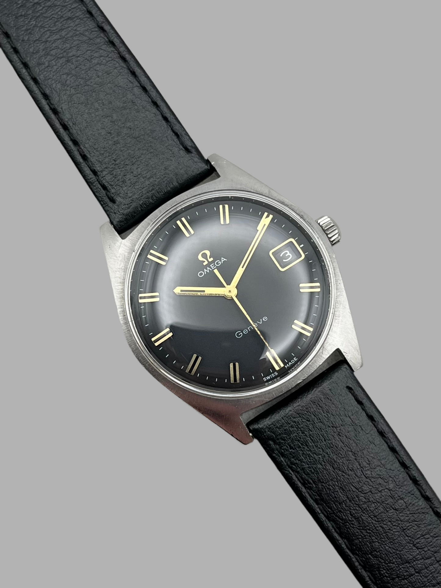 Omega Geneve Date Manual Wind 136.041