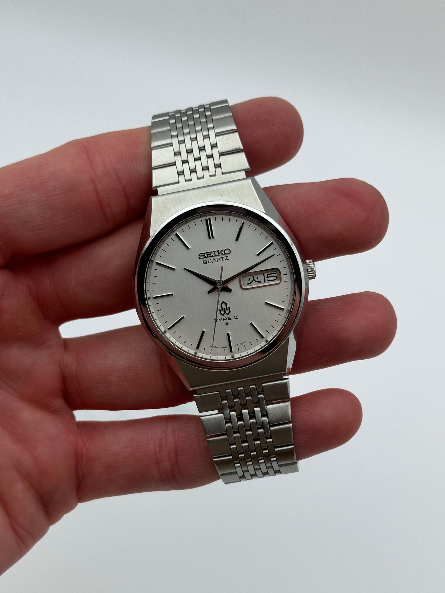 Seiko Type II Quartz Day-Date - 7546-8070