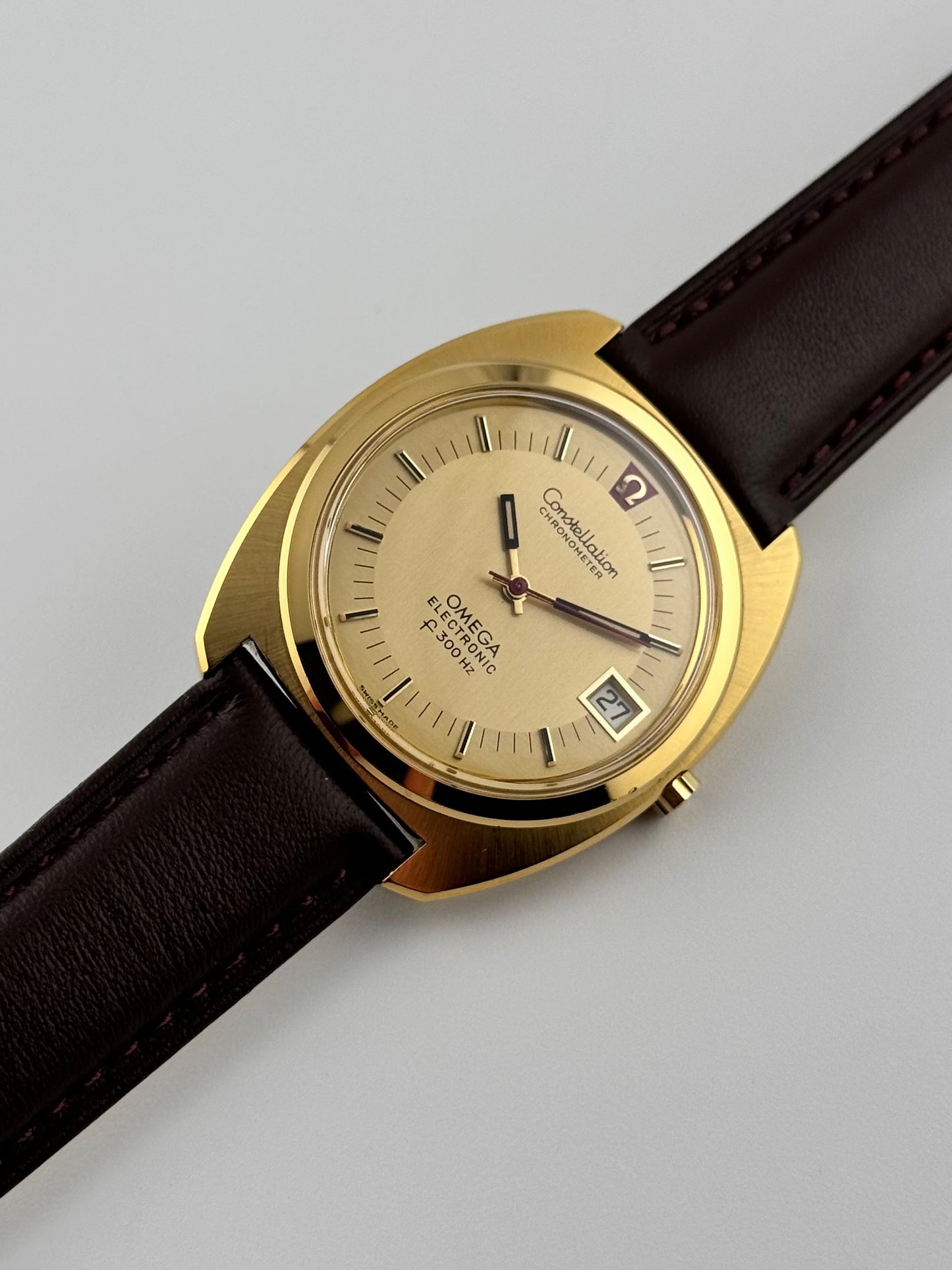 Omega Constellation Chronometer Electronic F300HZ 198.002