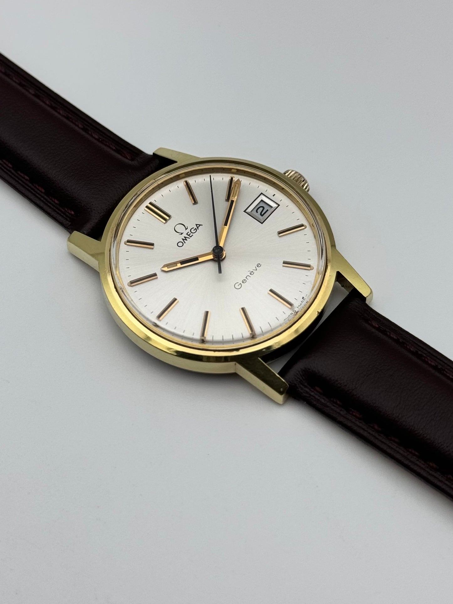 Omega Geneve Manual Date - 136.0098