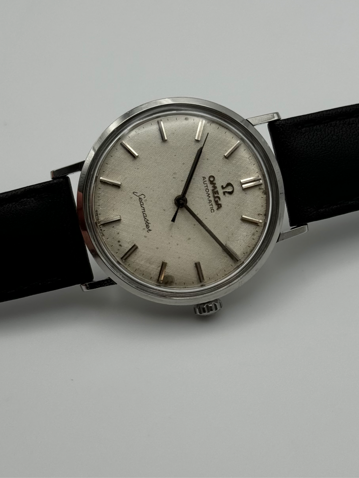 Omega Seamaster Automatic Linen Dial 165.020