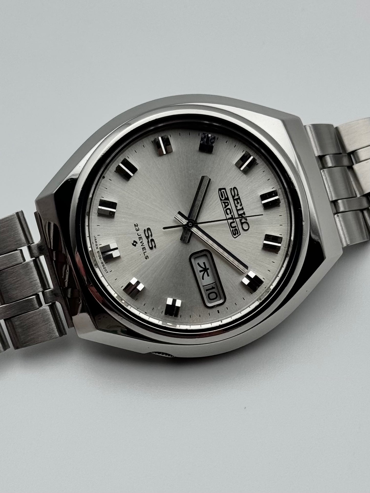 Seiko 5 Actus SS Automatic Japanese Day-Date 6106-8680