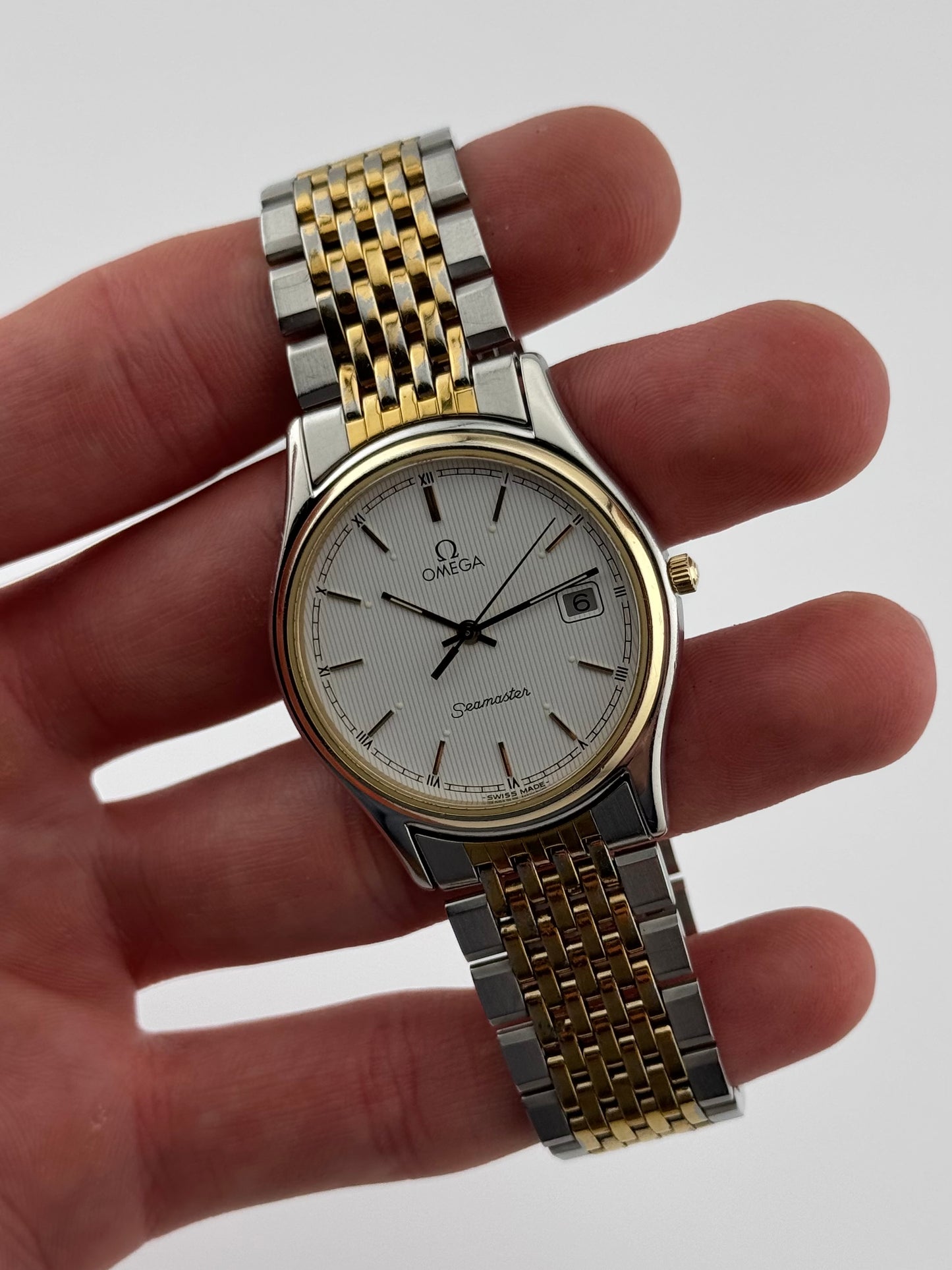 Omega Seamaster Quartz Date 196.0251 - Original Bracelet