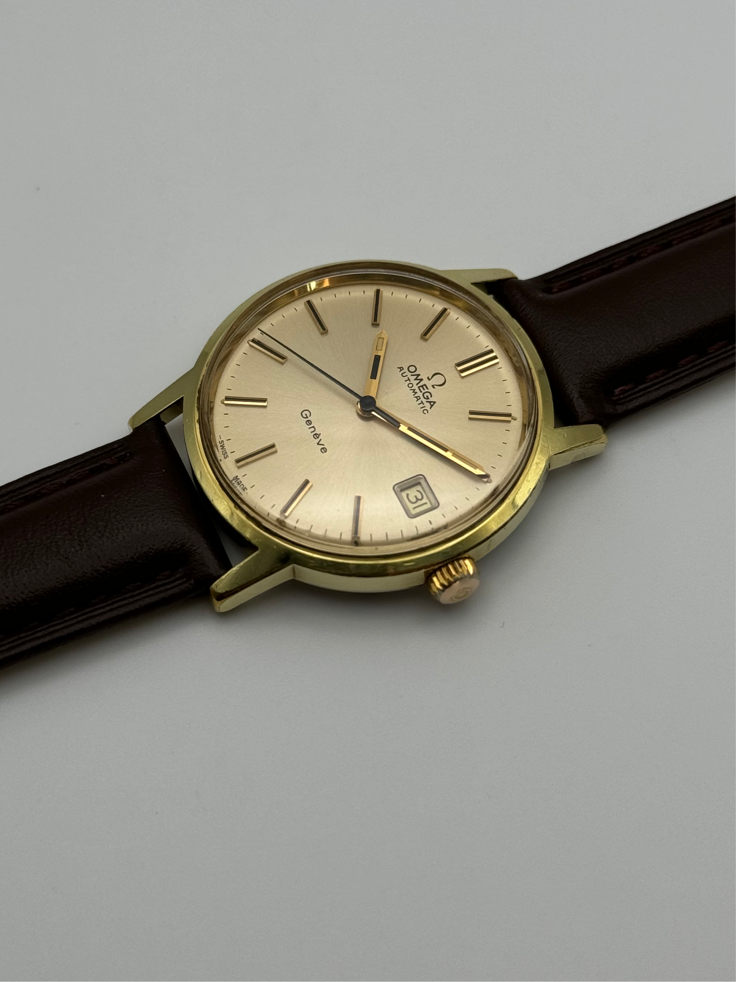 Omega Geneve Automatic Date 166.0163