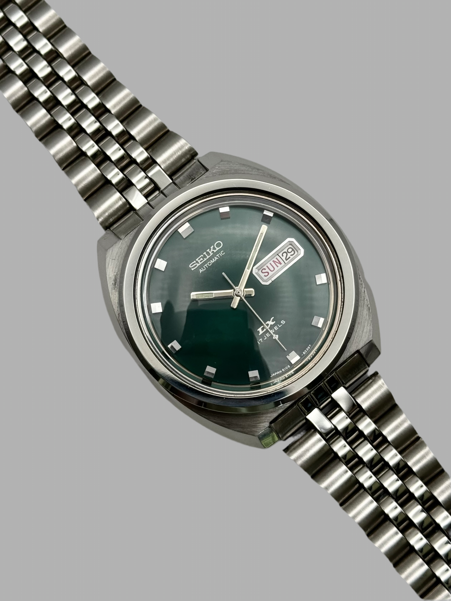 Seiko Automatic DX Day-Date - Rare Green Dial - 6106-8207