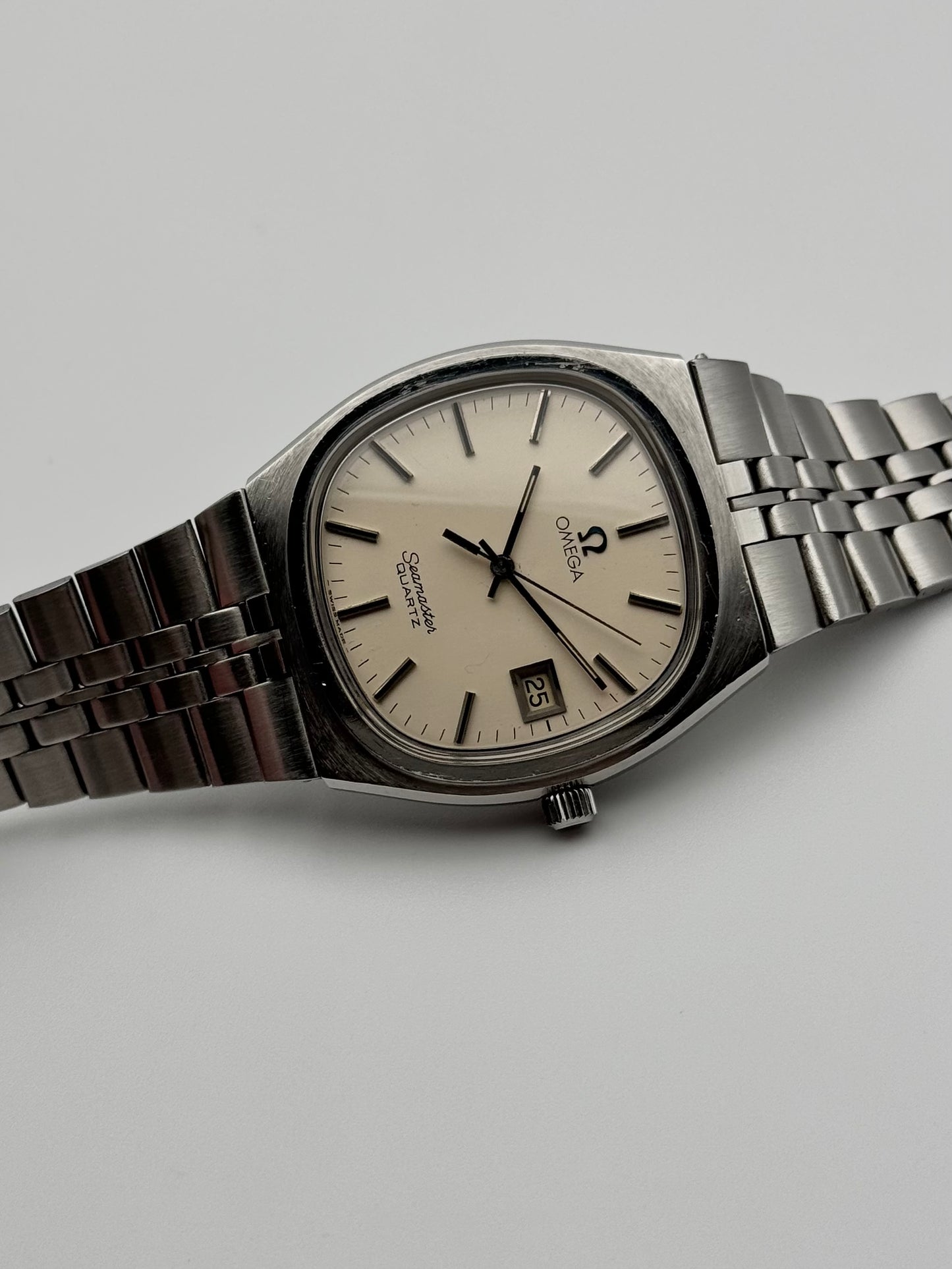 Omega Seamaster Quartz Date 196.0156 - Original Bracelet