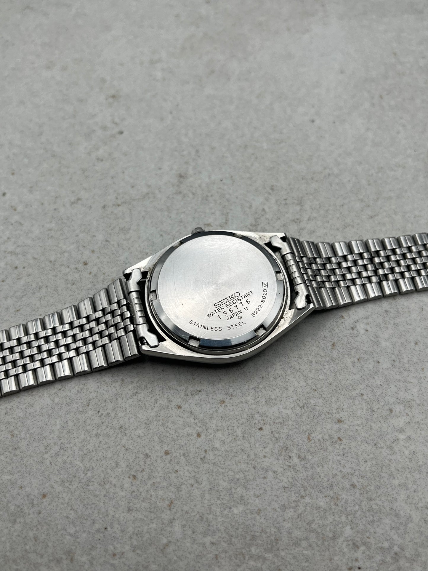 Seiko SQ Quartz Date 8222-8020