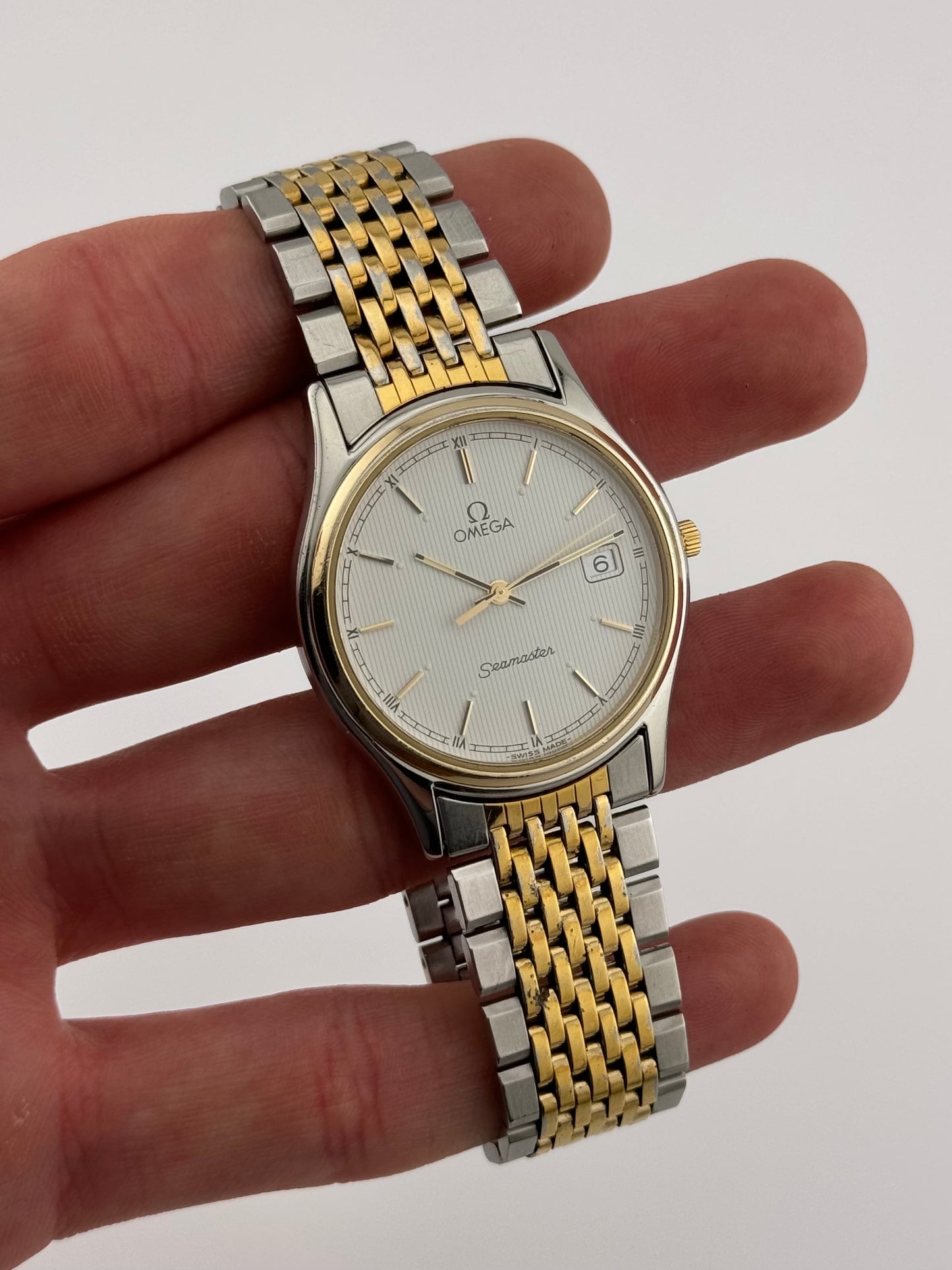 Omega Seamaster Quartz Date 196.0251 - Original Bracelet