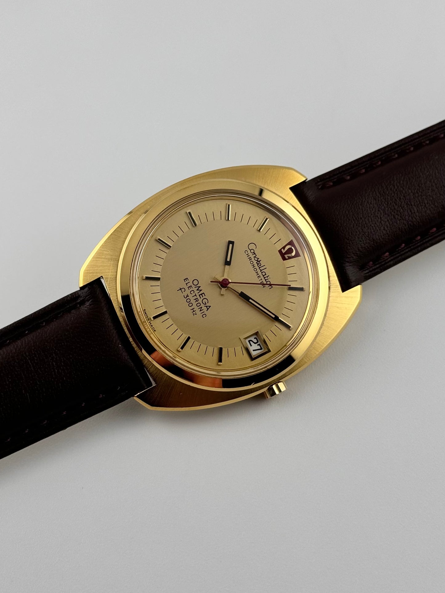 Omega Constellation Chronometer Electronic F300HZ 198.002