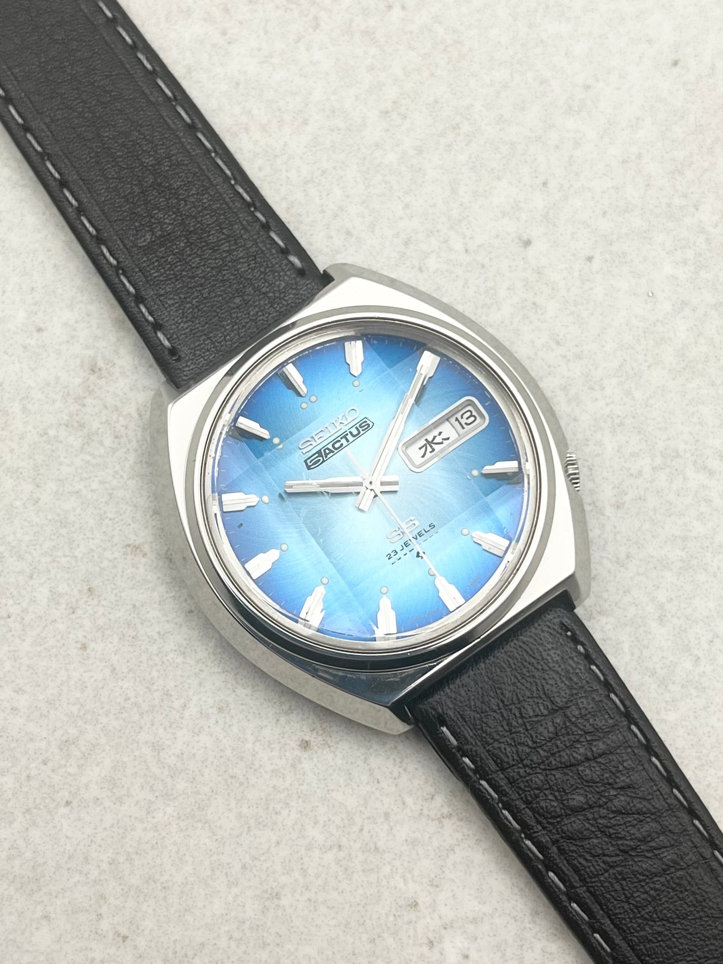 Seiko 5 Actus Automatic JDM Faceted Crystal 6106-7700