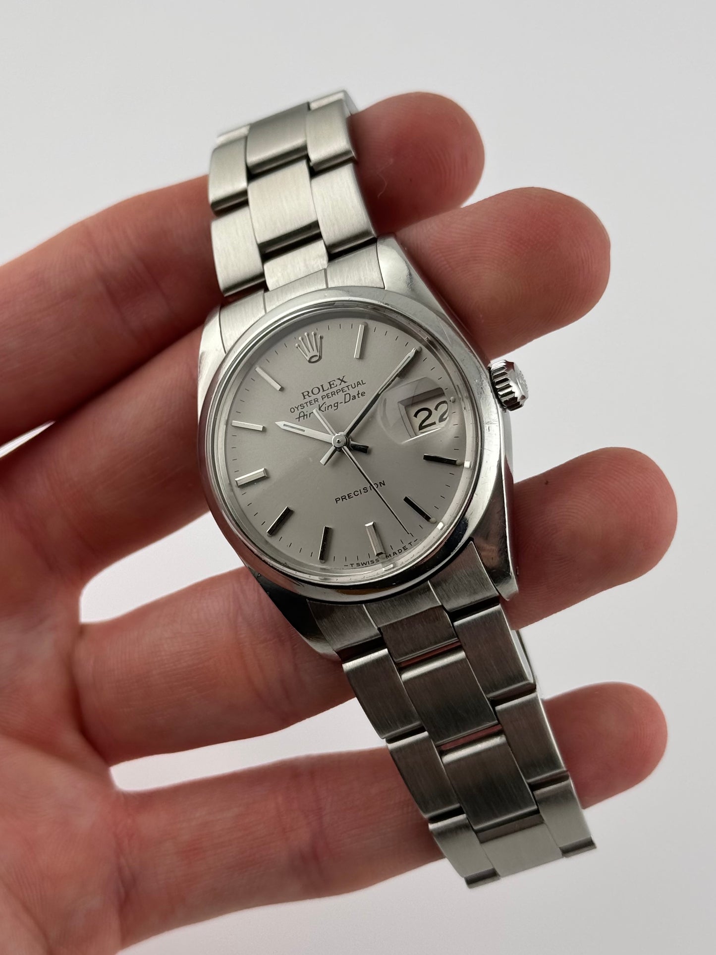 Rolex Oyster Perpetual Air-King Date 5700 - Box and Papers