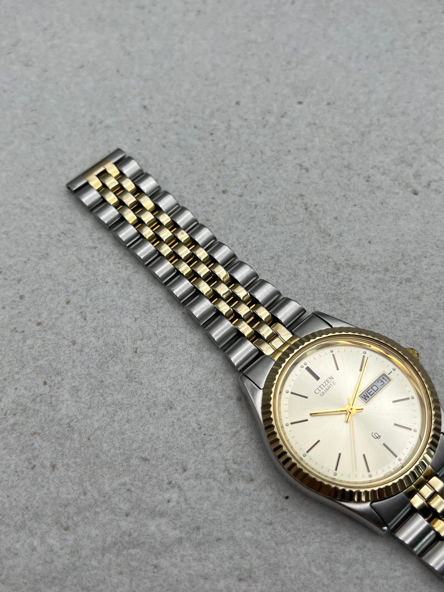 Citizen CQ Quartz Day-Date Jubilee Two Tone