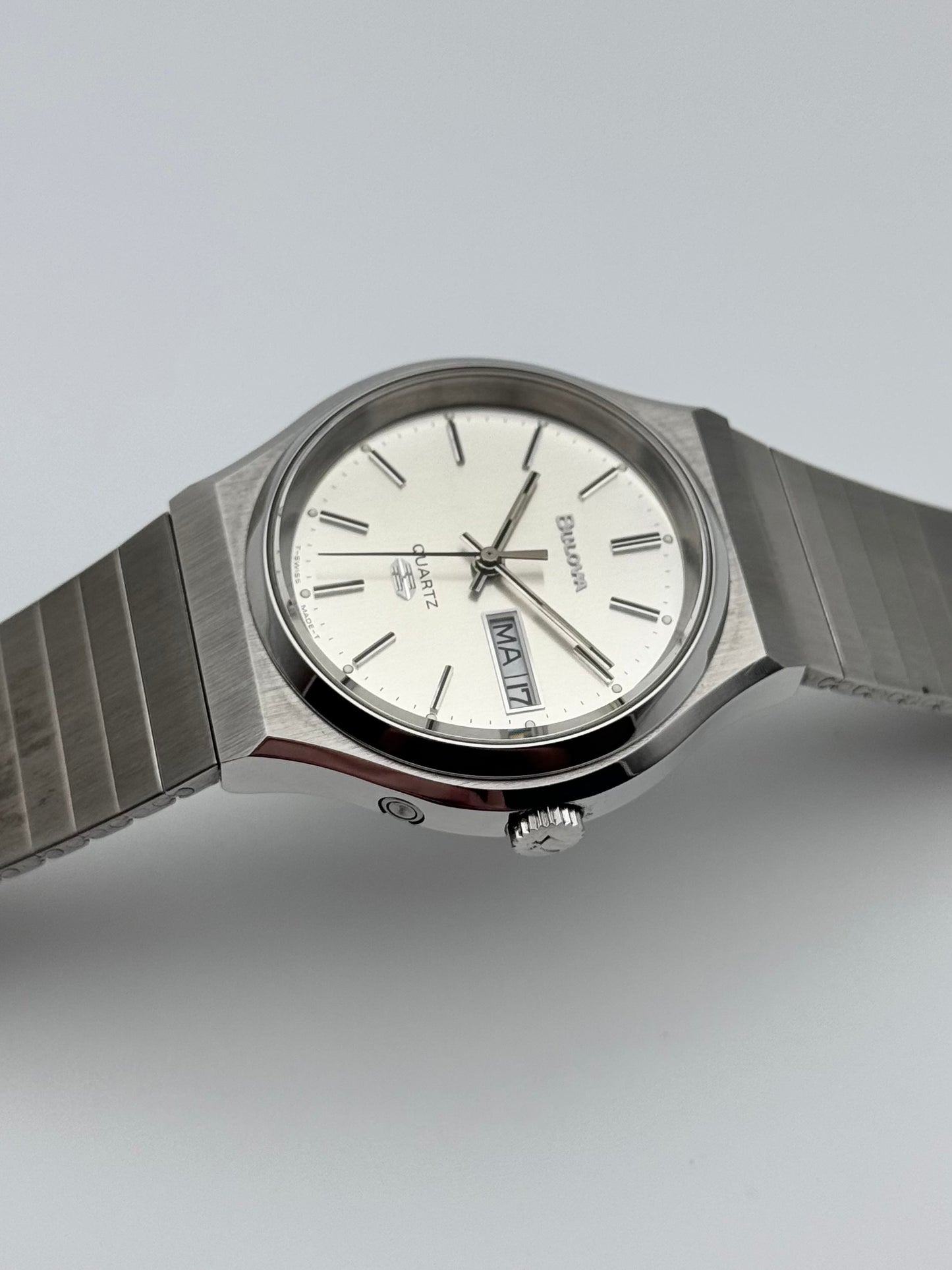 Bulova Quartz Day-Date - Near New Old Stock