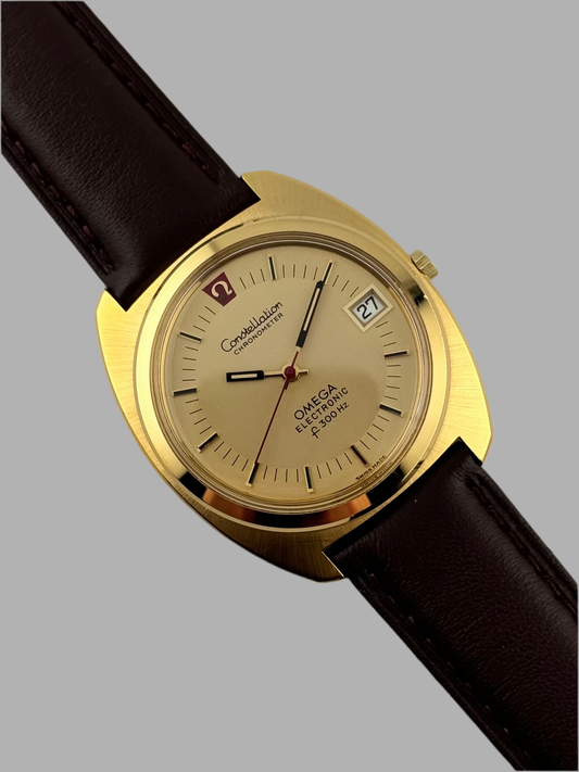 Omega Constellation Chronometer Electronic F300HZ 198.002