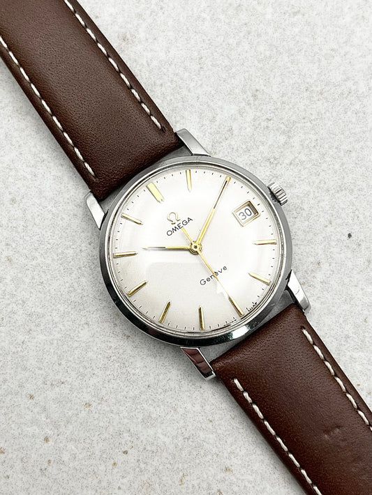 Omega Geneve Manual Wind Date 14734-1-sc