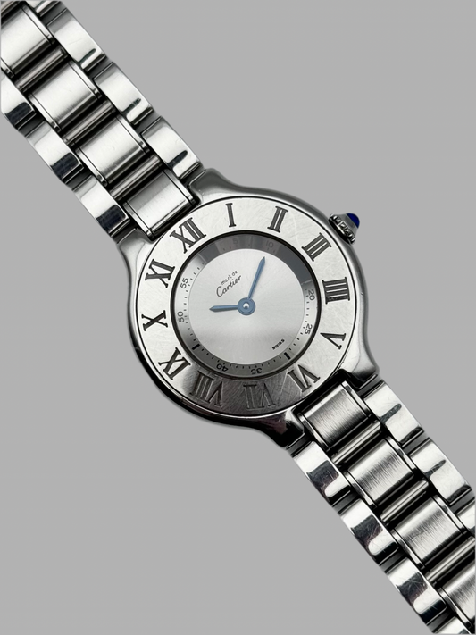 Must De Cartier 21 Quartz - Ladies Size - 1340