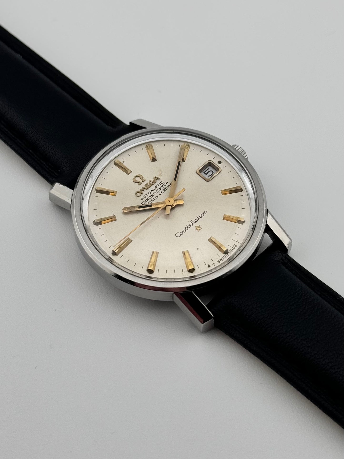 Omega Constellation Chronometer Date 168.018