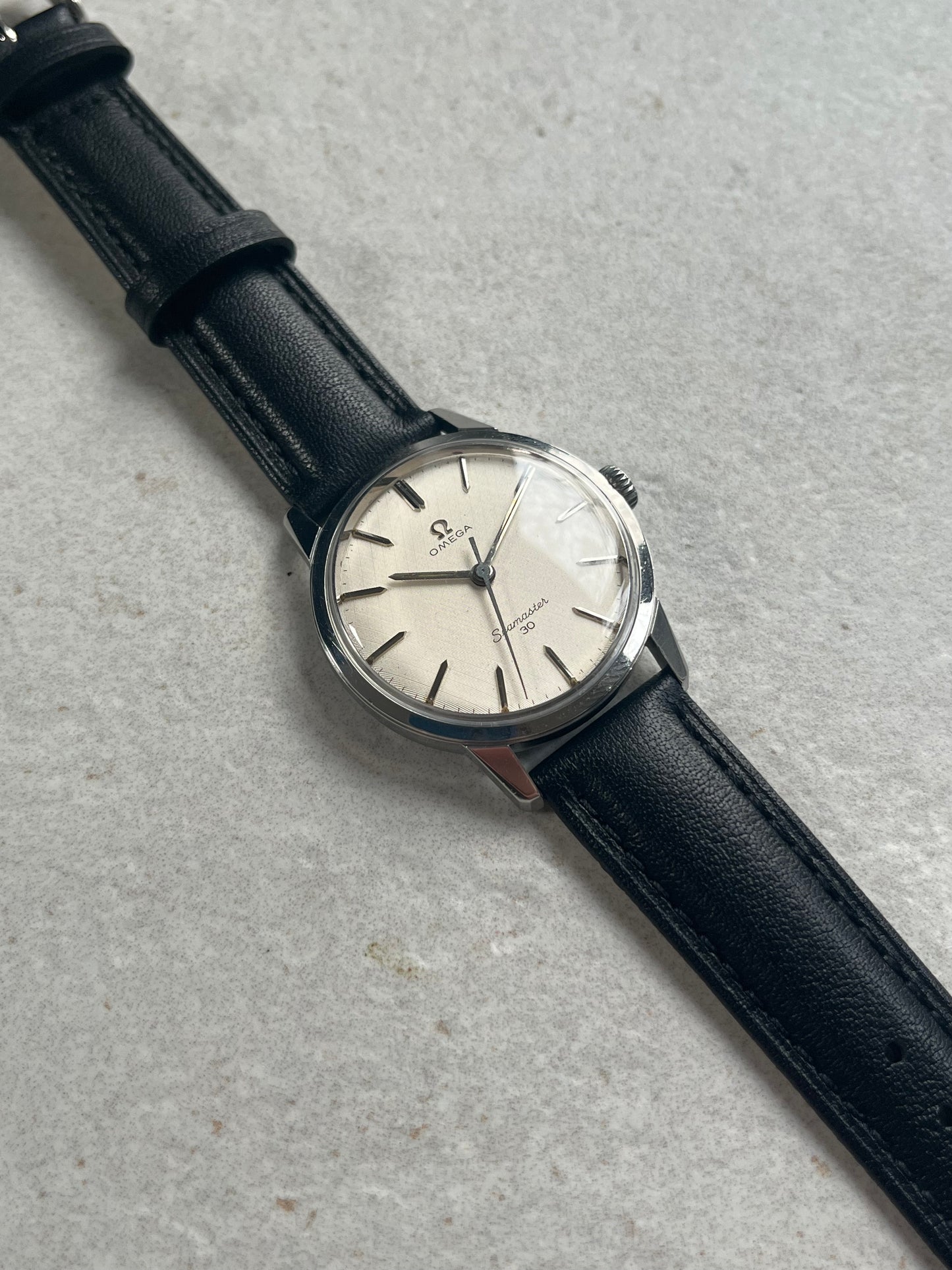 Omega Seamaster 30 Manual Wind Linen Dial 133.007