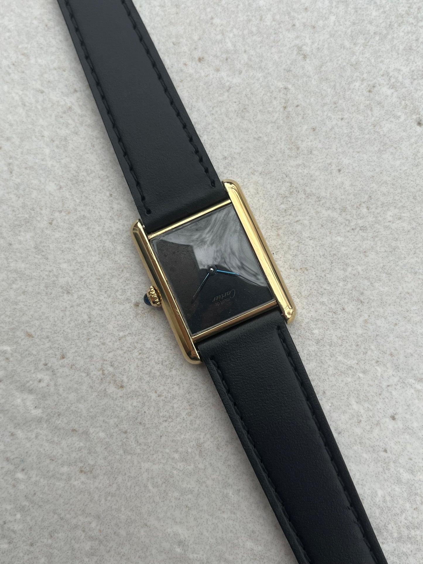 Cartier Tank Must Black Dial 59005