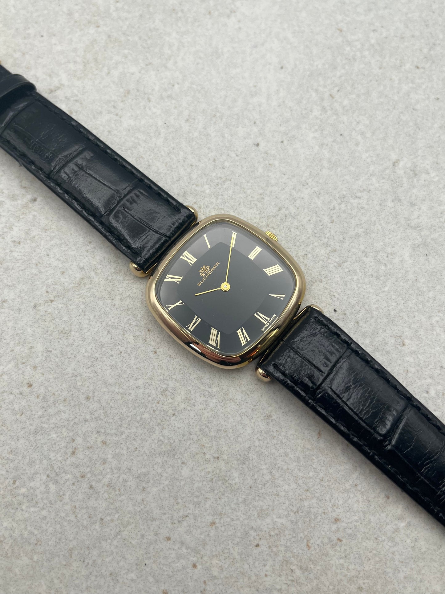 Bucherer Manual Wind Dress Watch Extremely Rare