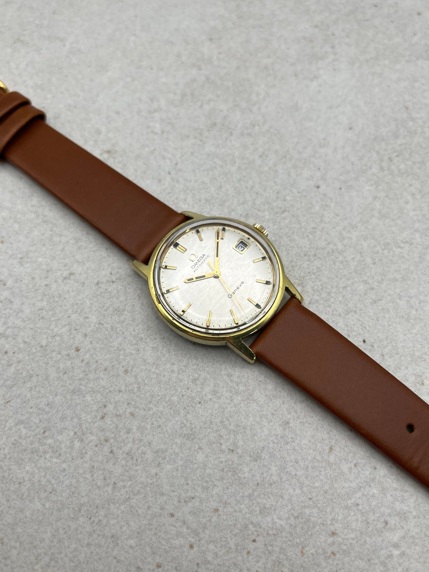 Omega Geneve Automatic Shantung Dial 166.070