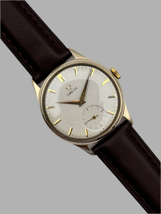 Omega Manual Wind Sub Seconds 9ct Gold - 13322