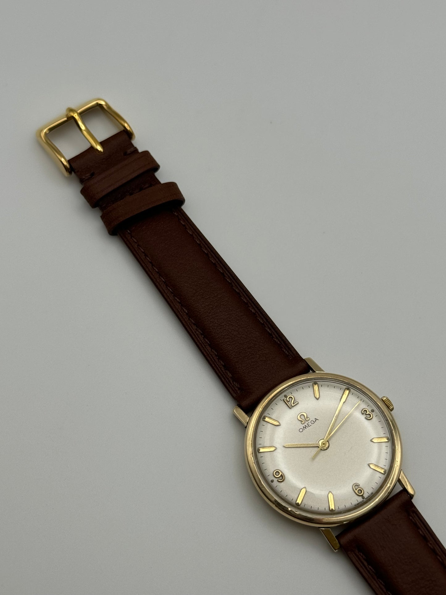 Omega Manual Wind 9ct Gold 131.25016