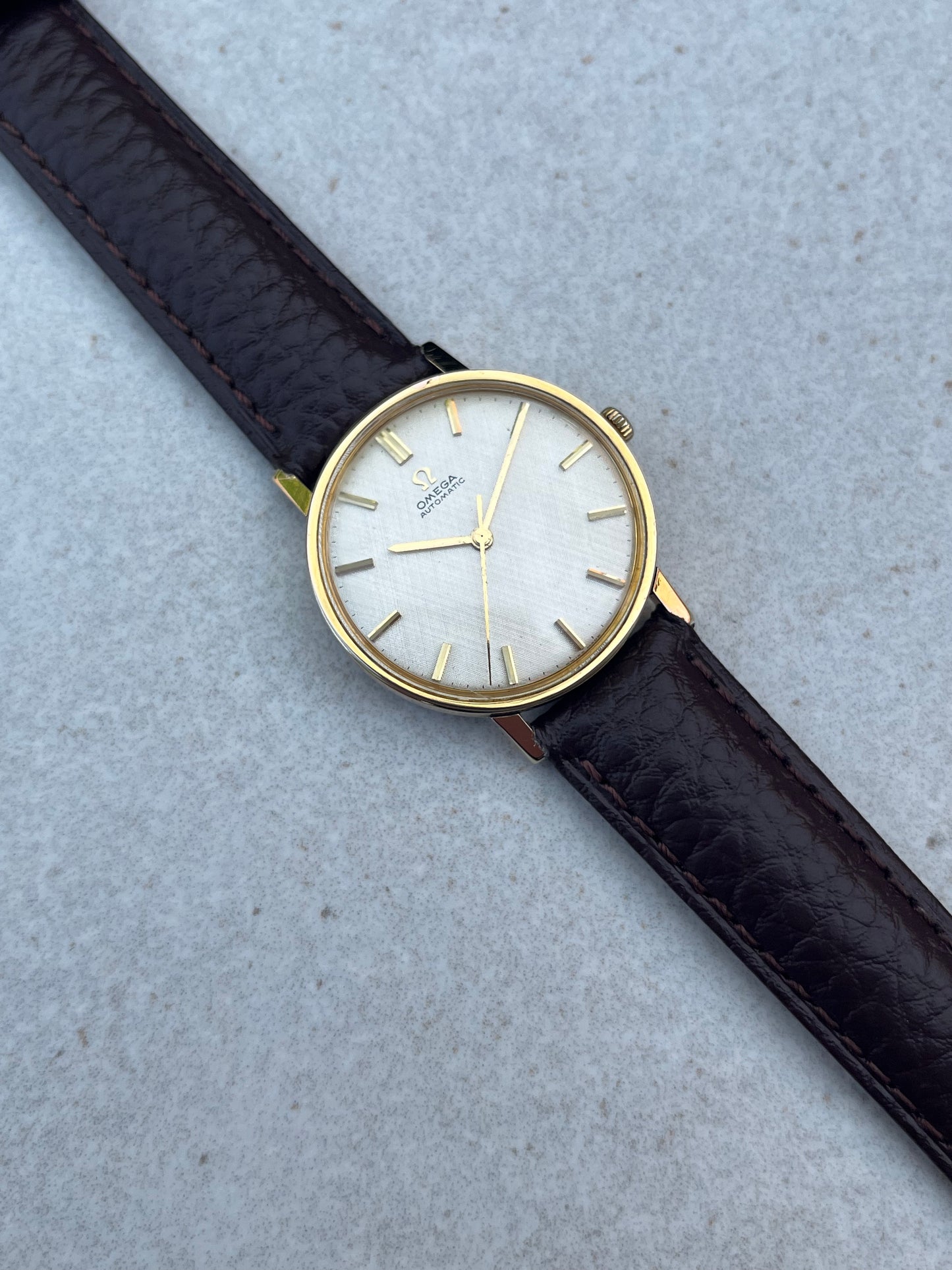 Omega Automatic Linen Dial 161.009