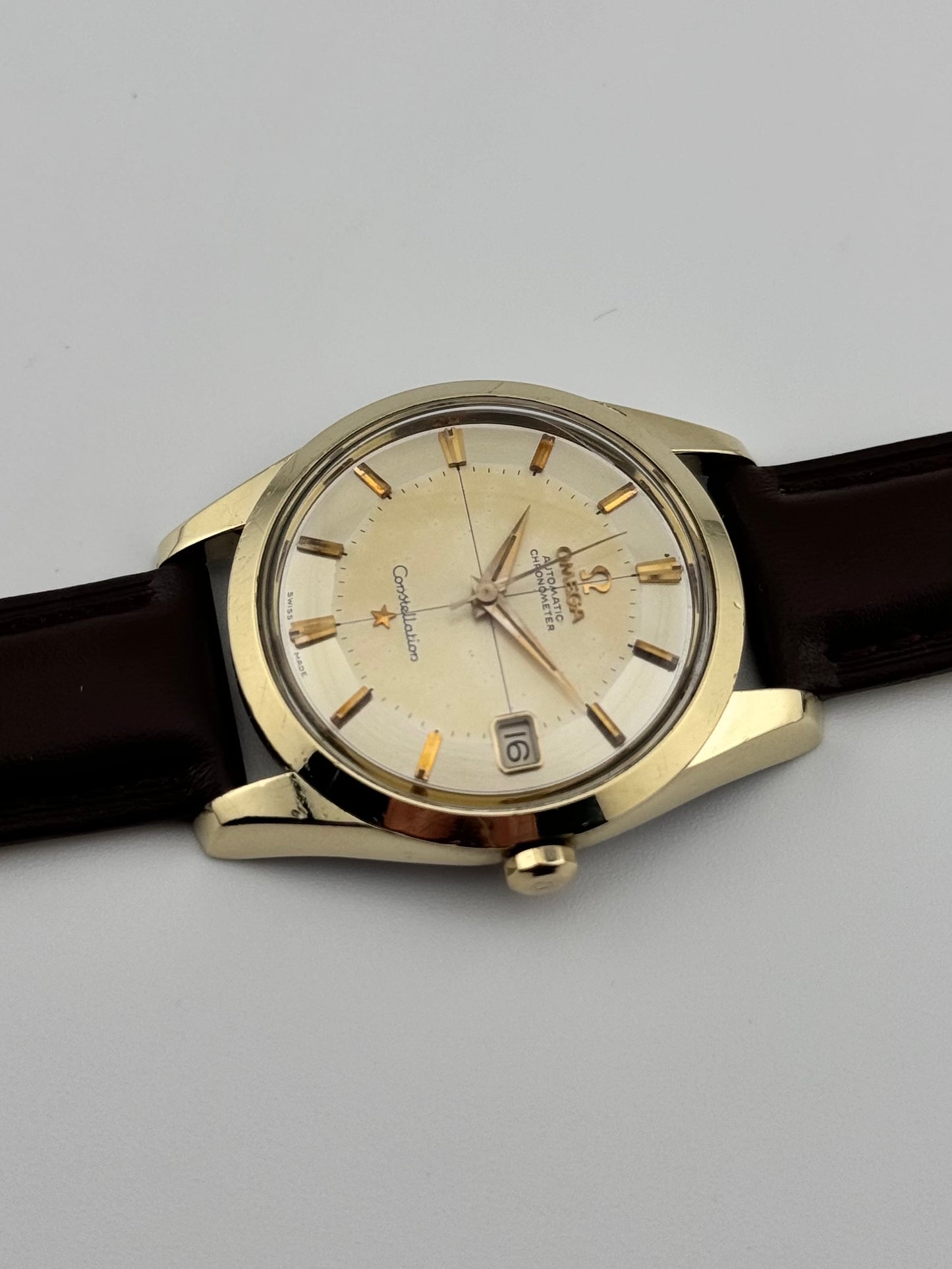 Omega Constellation Automatic Pie-Pan Crosshair