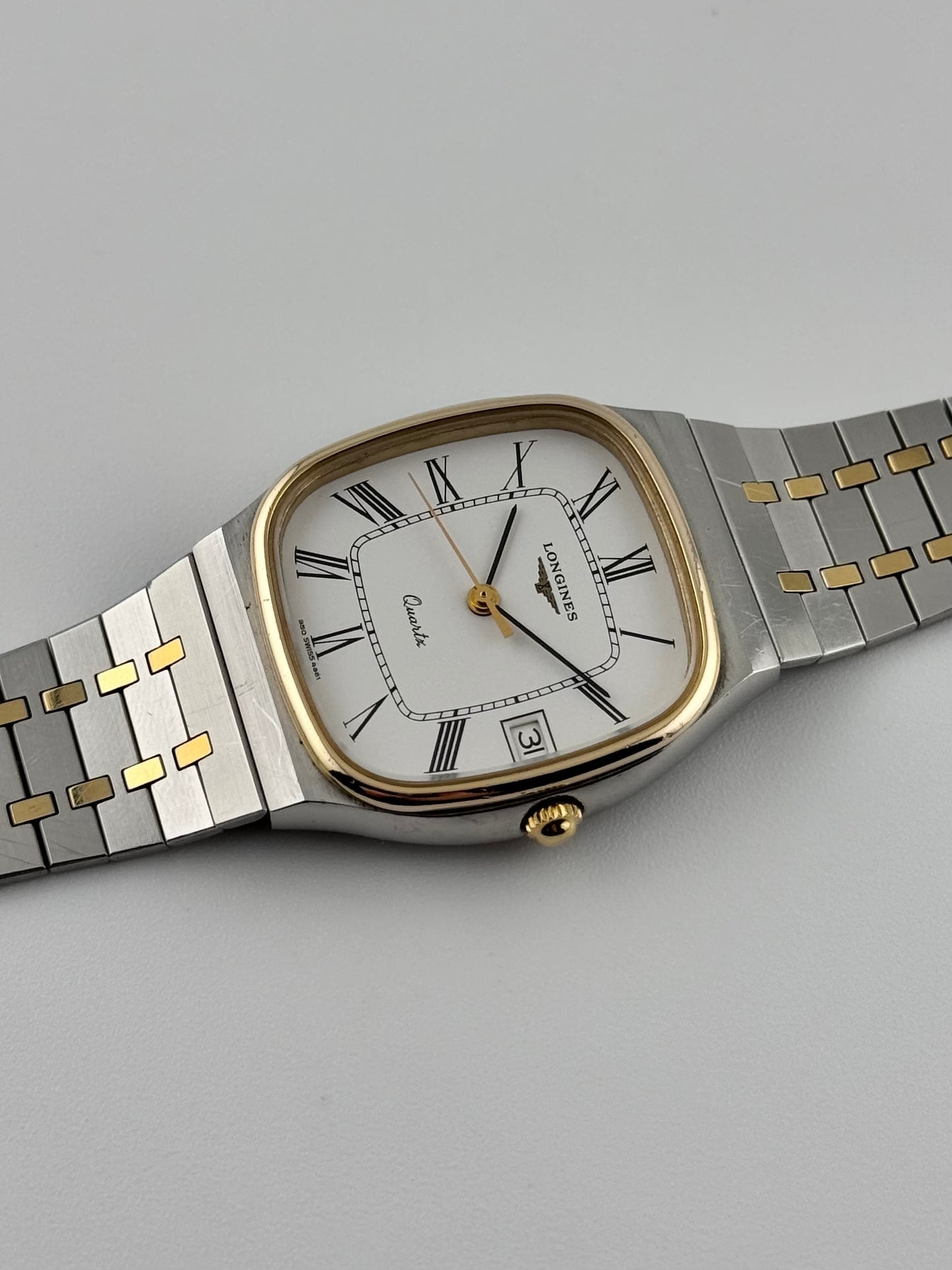 Longines Quartz Date - Box and Papers