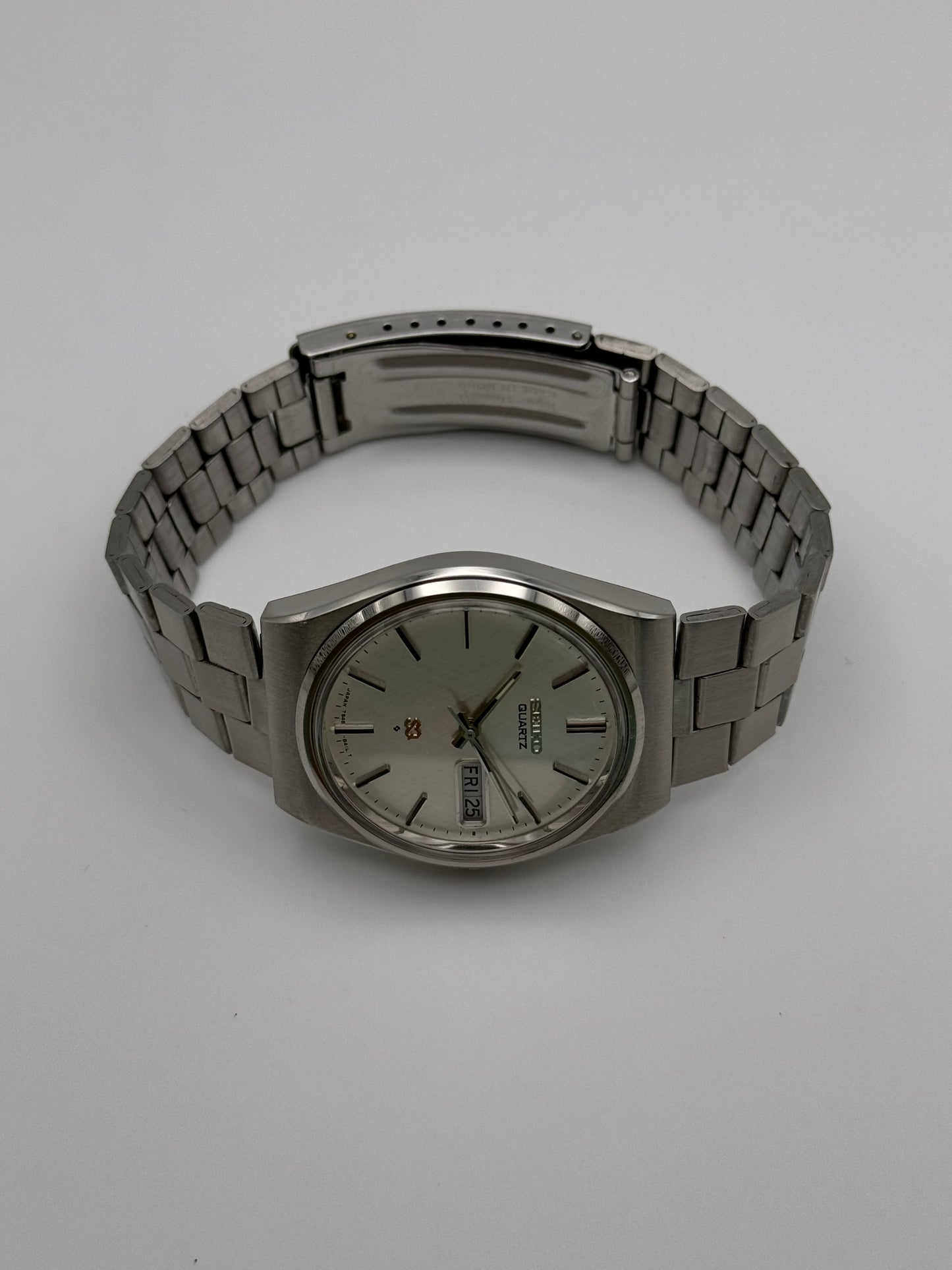 Seiko SQ Quartz Rare Linen Dial 7546-8200