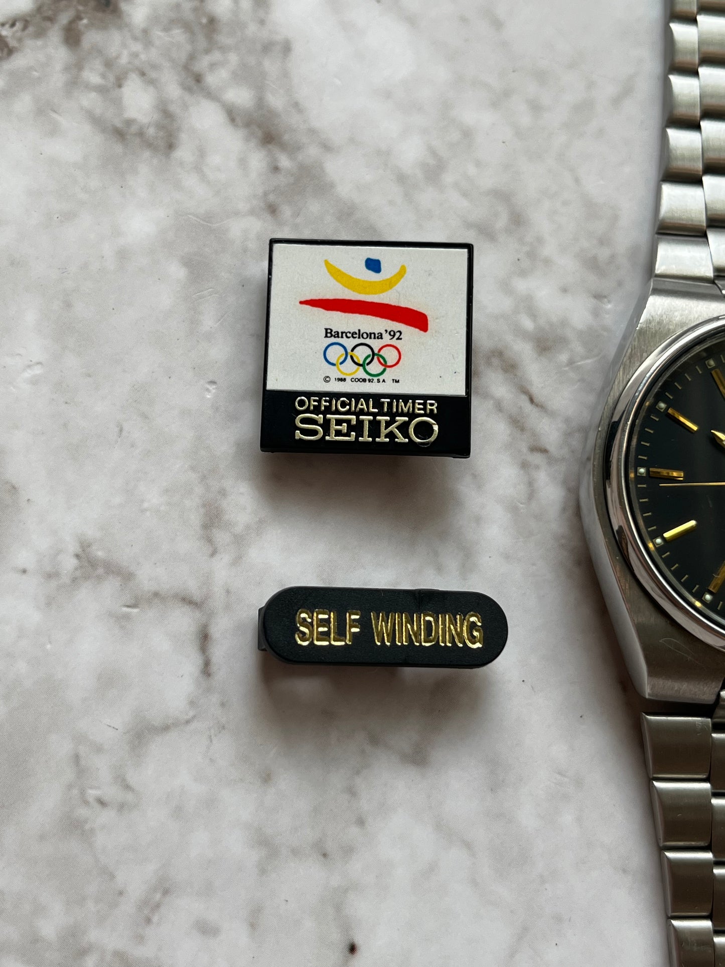 Seiko 5 Automatic 7009-3130 Olympic Games 1992 Full Set