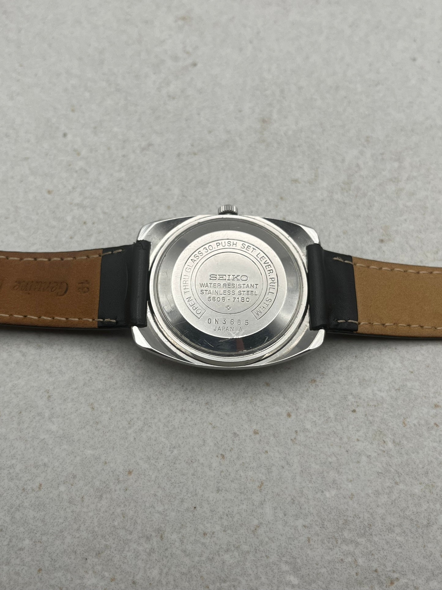 Seiko Lord Matic JDM 5606-7180 Ultra Rare