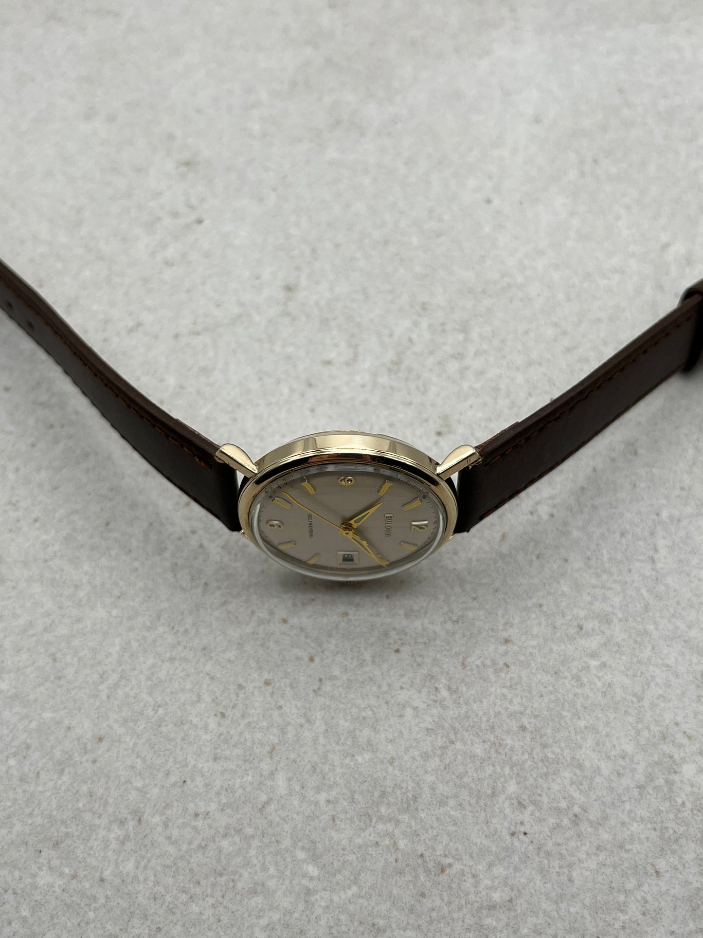 Bulova Automatic Linen Dial Date Cal. 11 AFACD