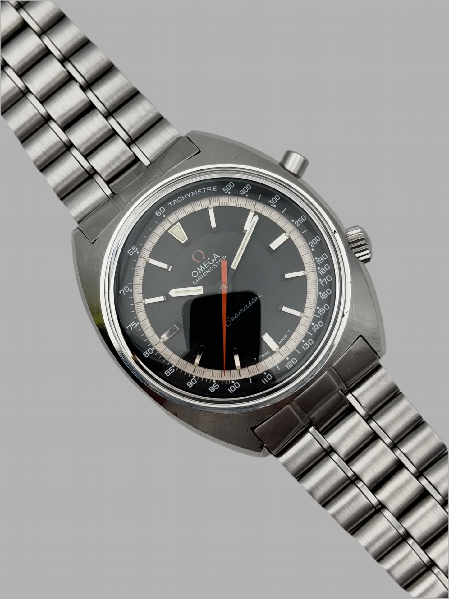 Omega Seamaster Chronostop Manual Wind - Original Bracelet - Jumbo Size - 145.007