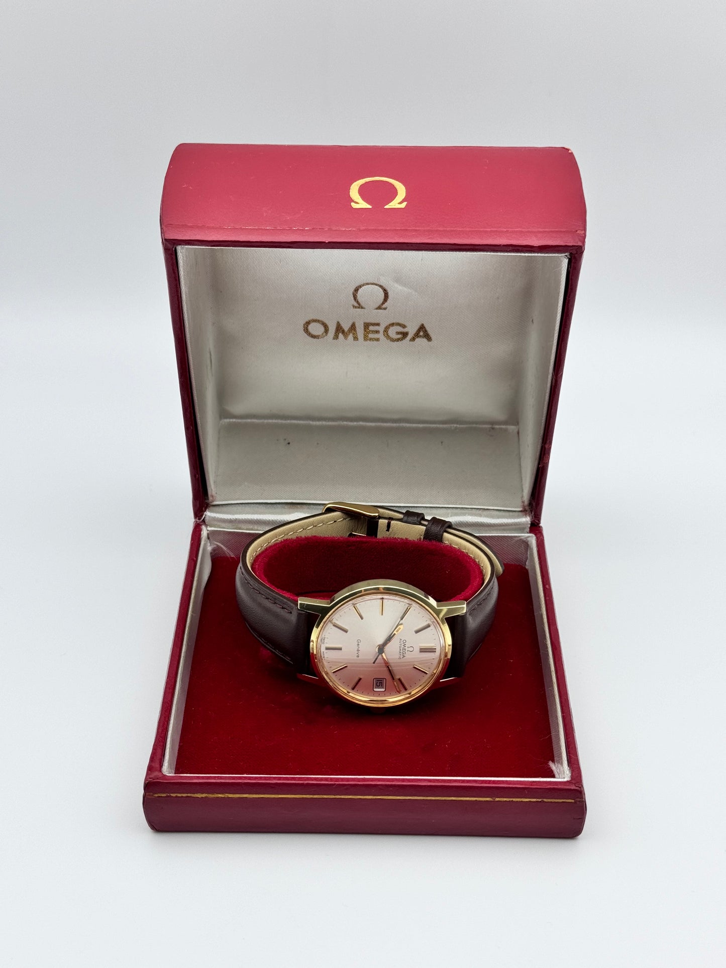 Omega Geneve Automatic Date - 166.0163 - Original Box