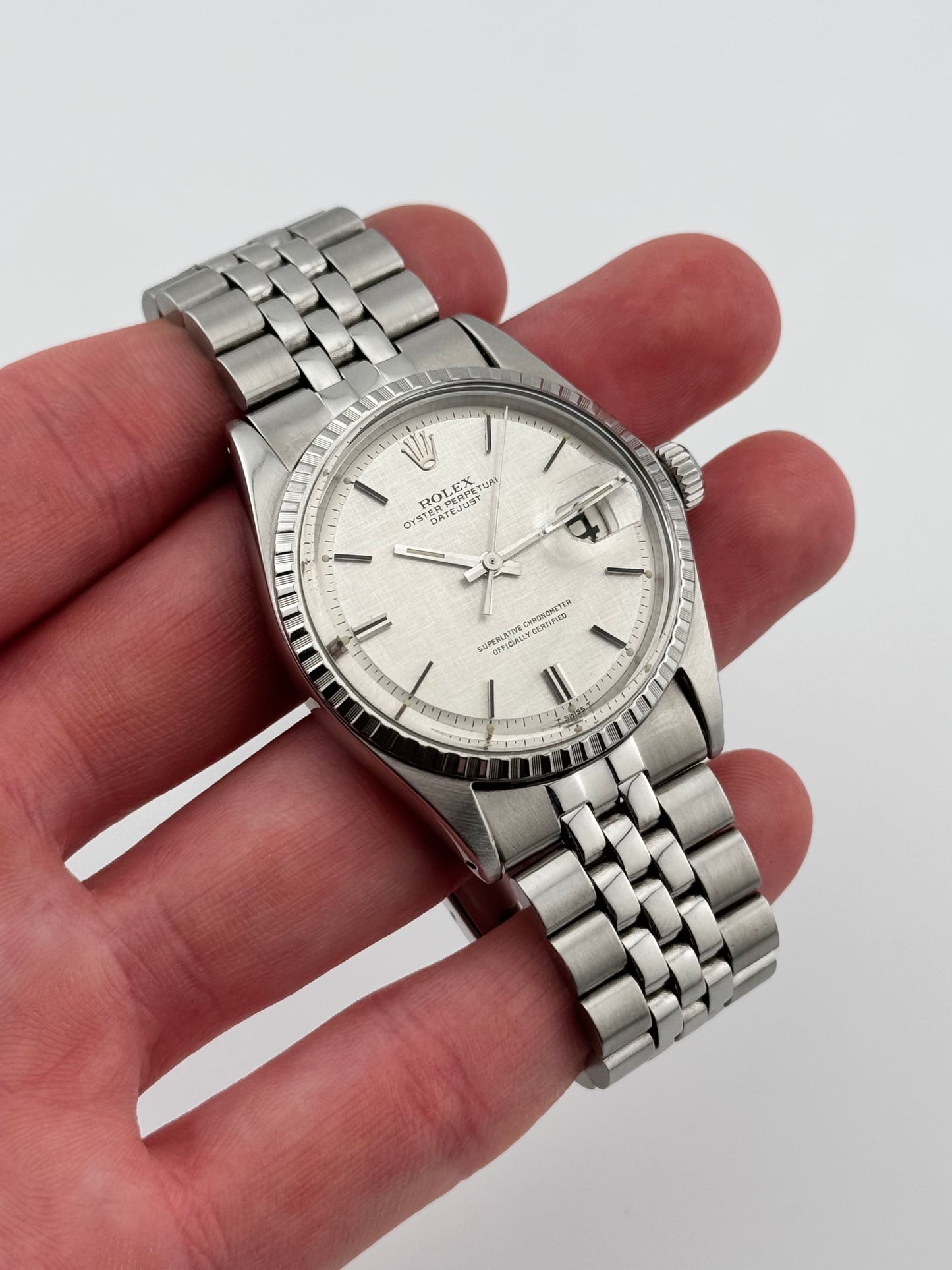 Rolex Datejust Oyster Perpetual - 1603 - Linen Dial